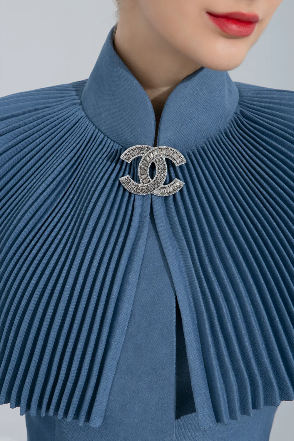 Aisha Pleated Cape - Image 11
