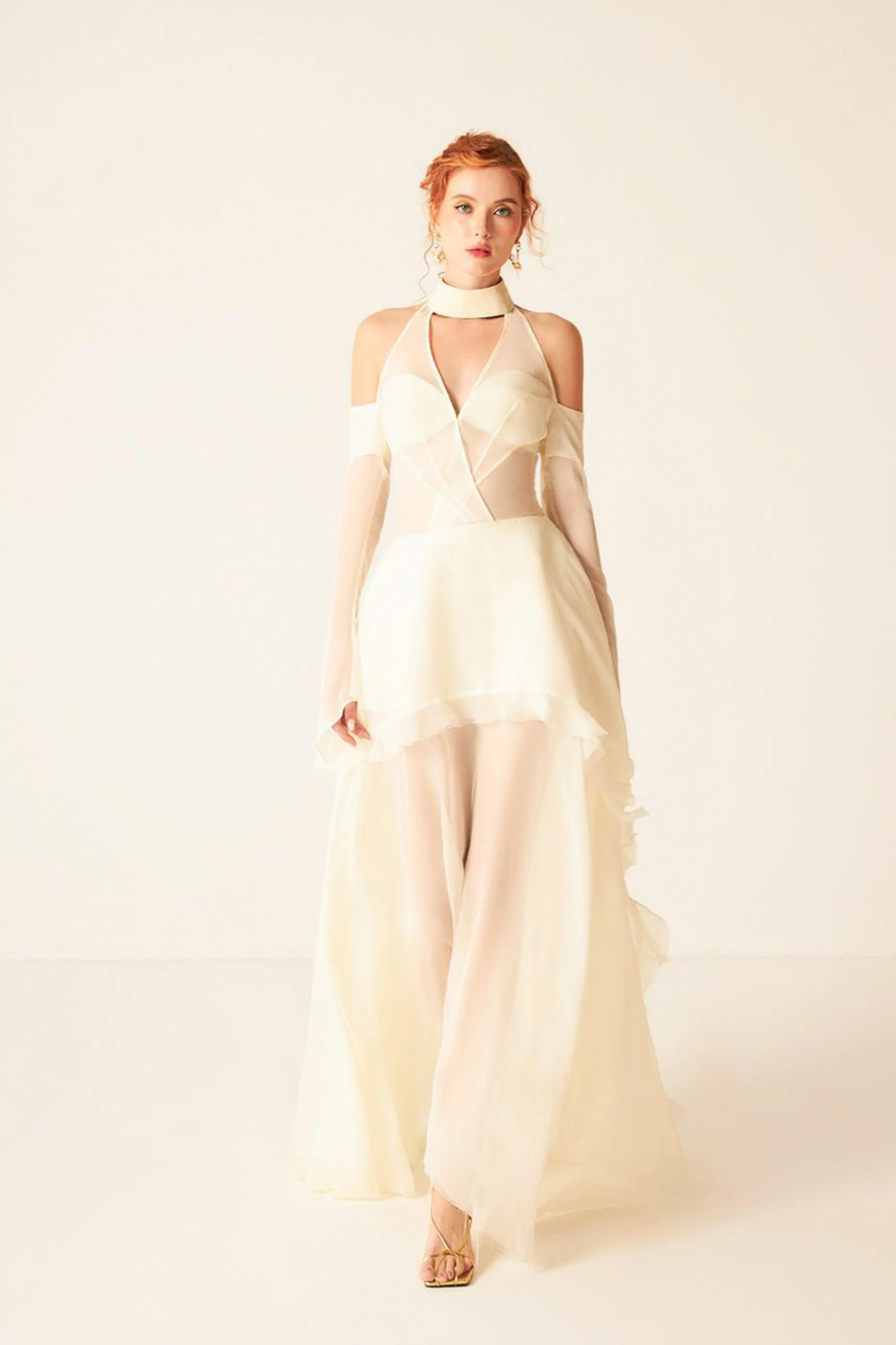 Aphros Chiffon Maxi Dress - Image 3