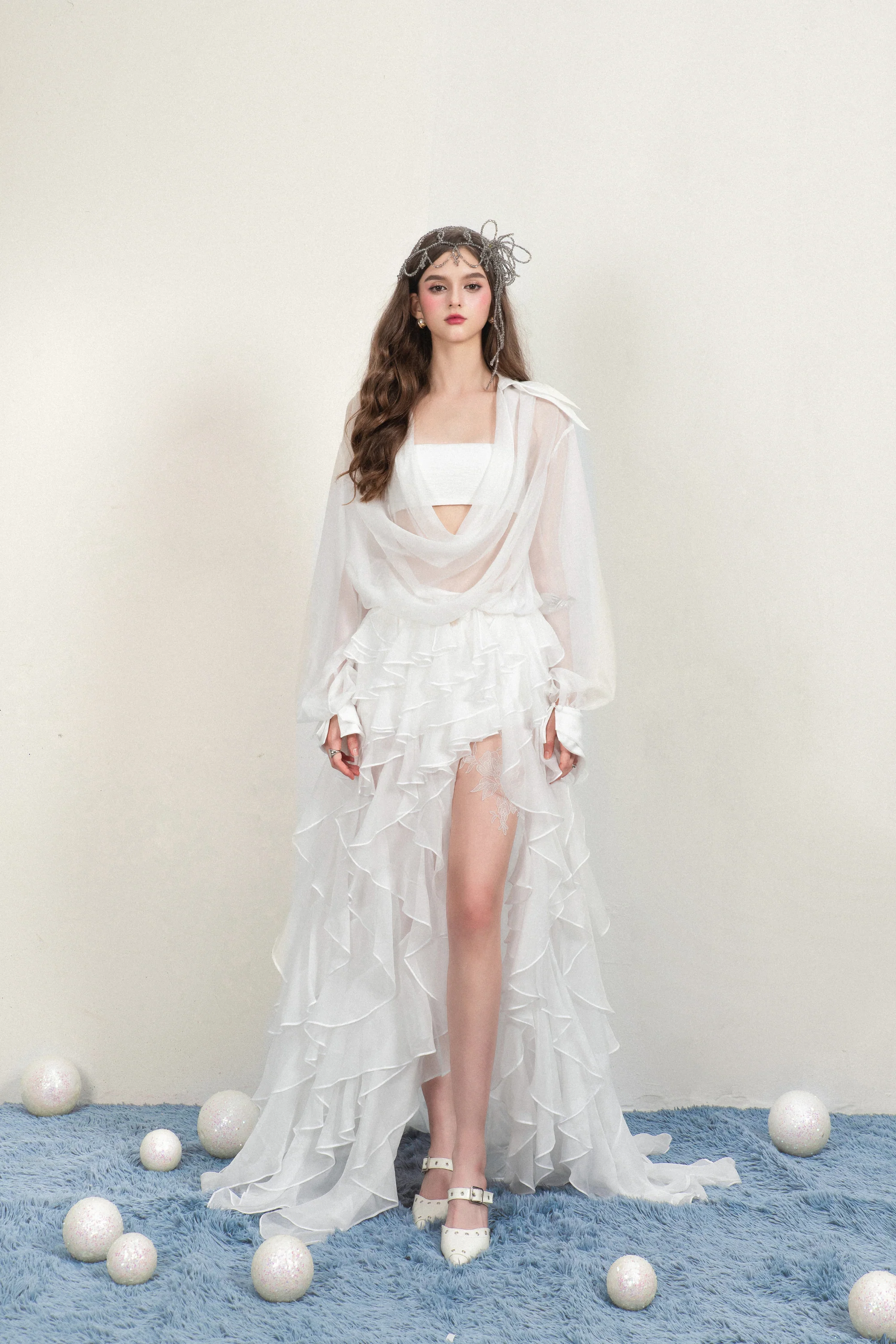 GALIE High-Low Dress - Image 11