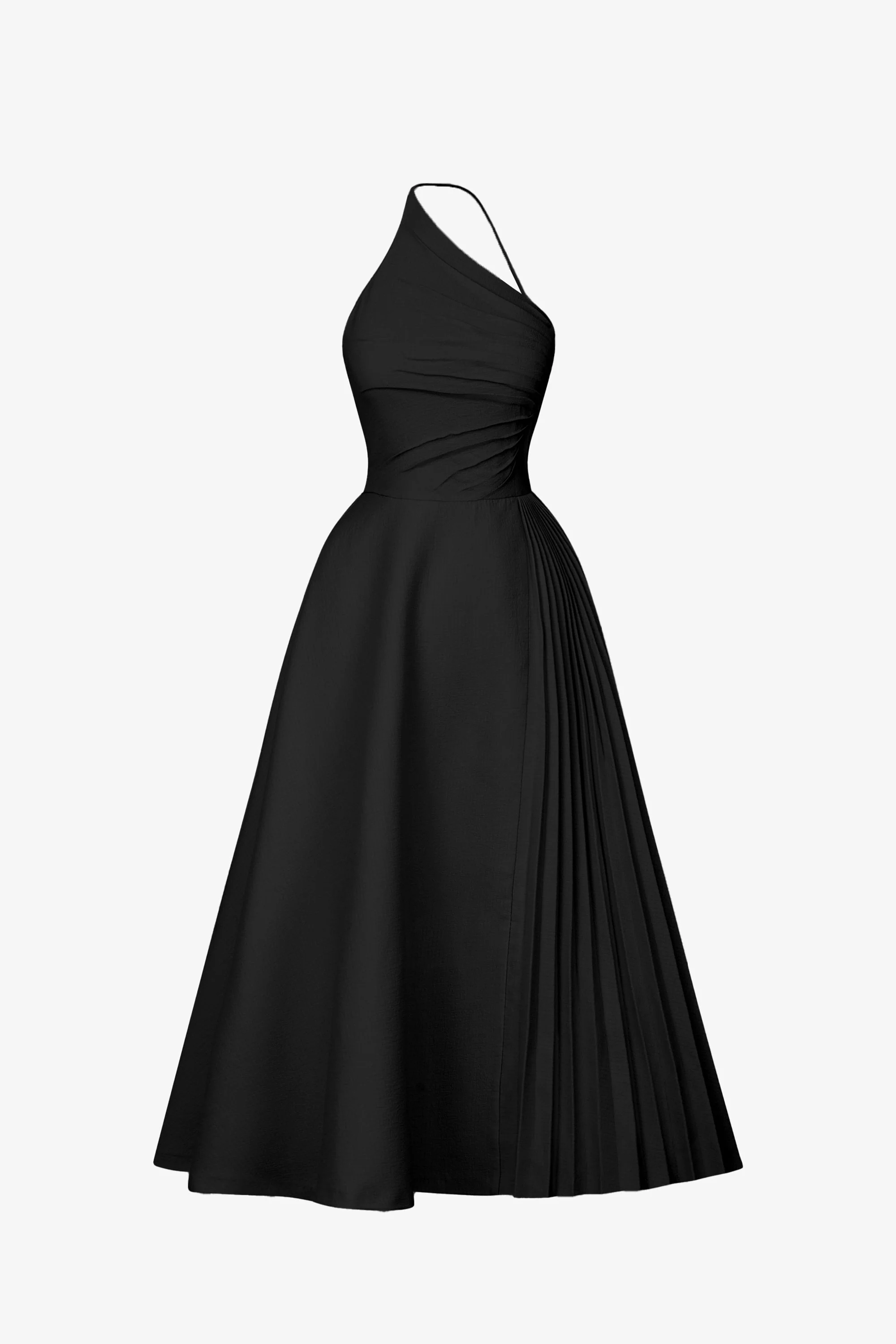 Lisa Diagonal Neck Dress - Image 7