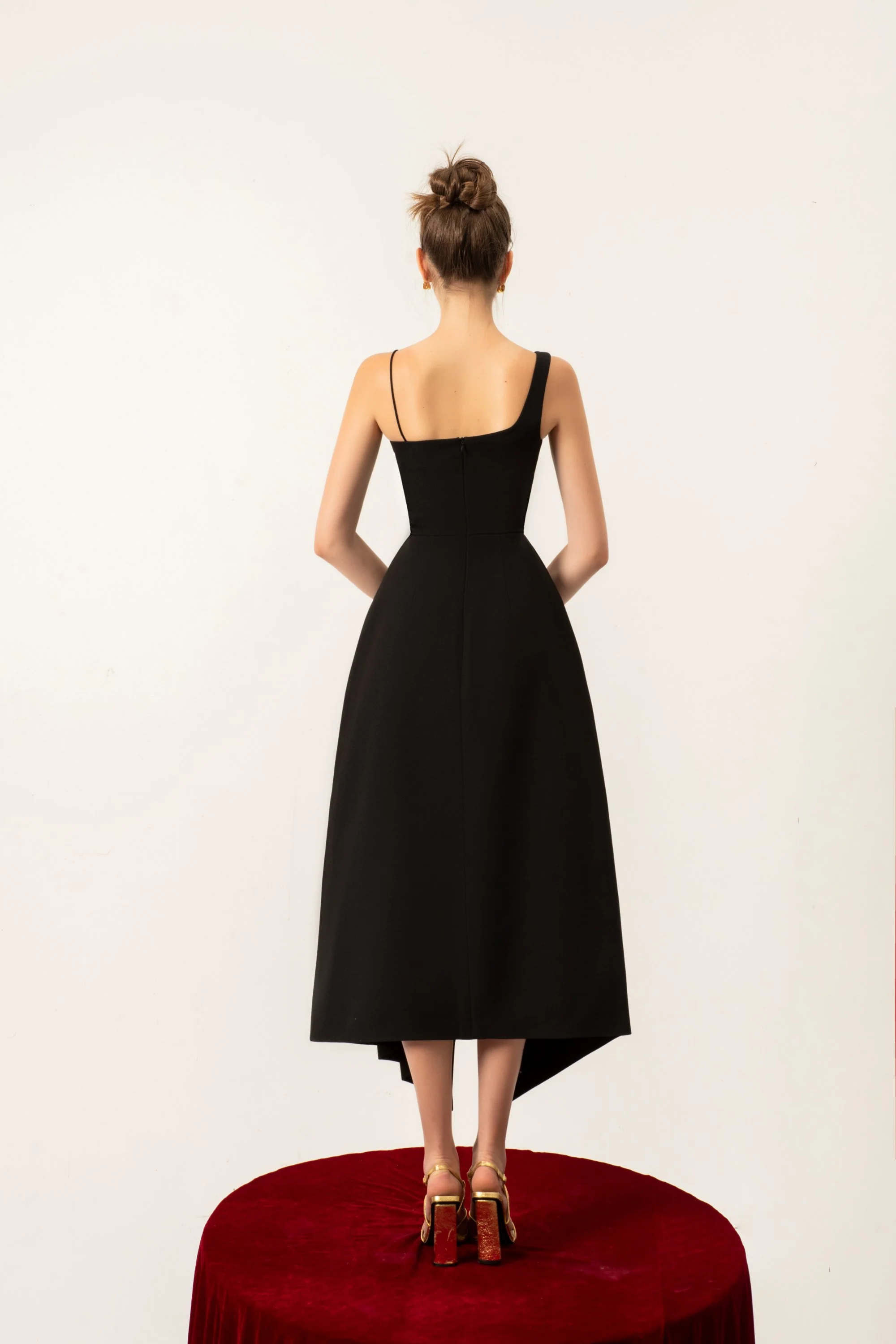 Lucy Cape Midi Dress - Image 6