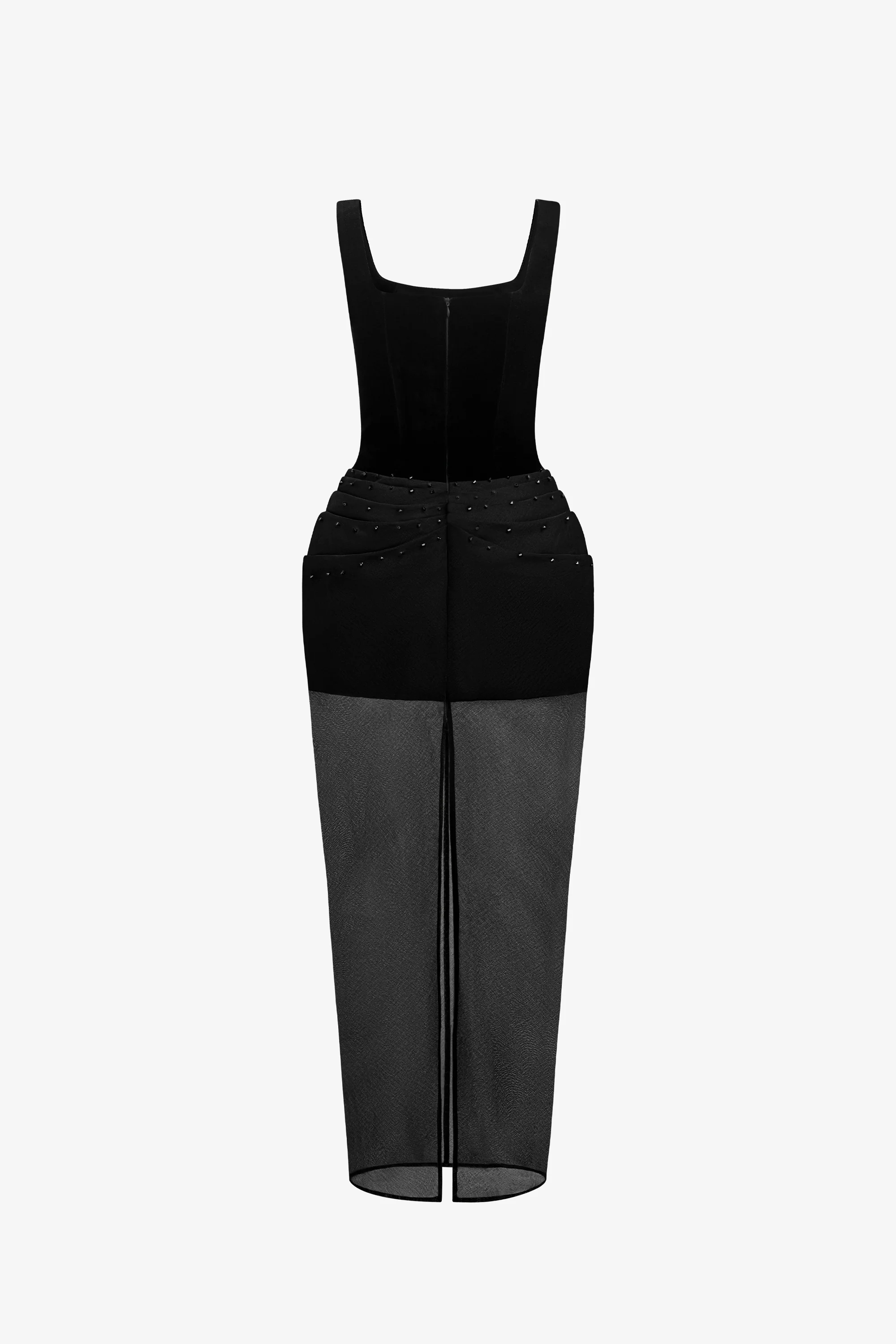Mira Black Dress - Image 2