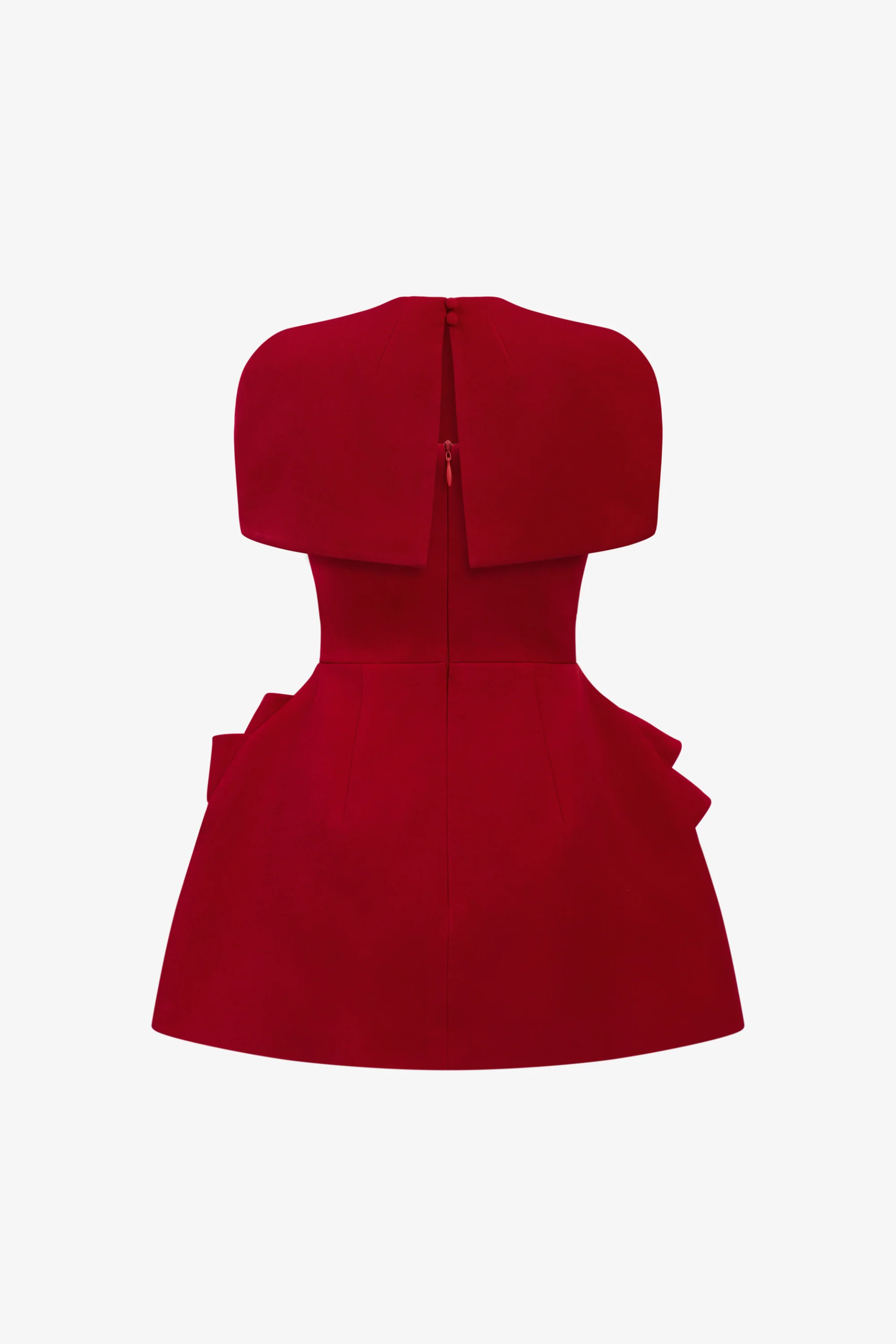 SERENA Mini Dress with Cape - Image 2