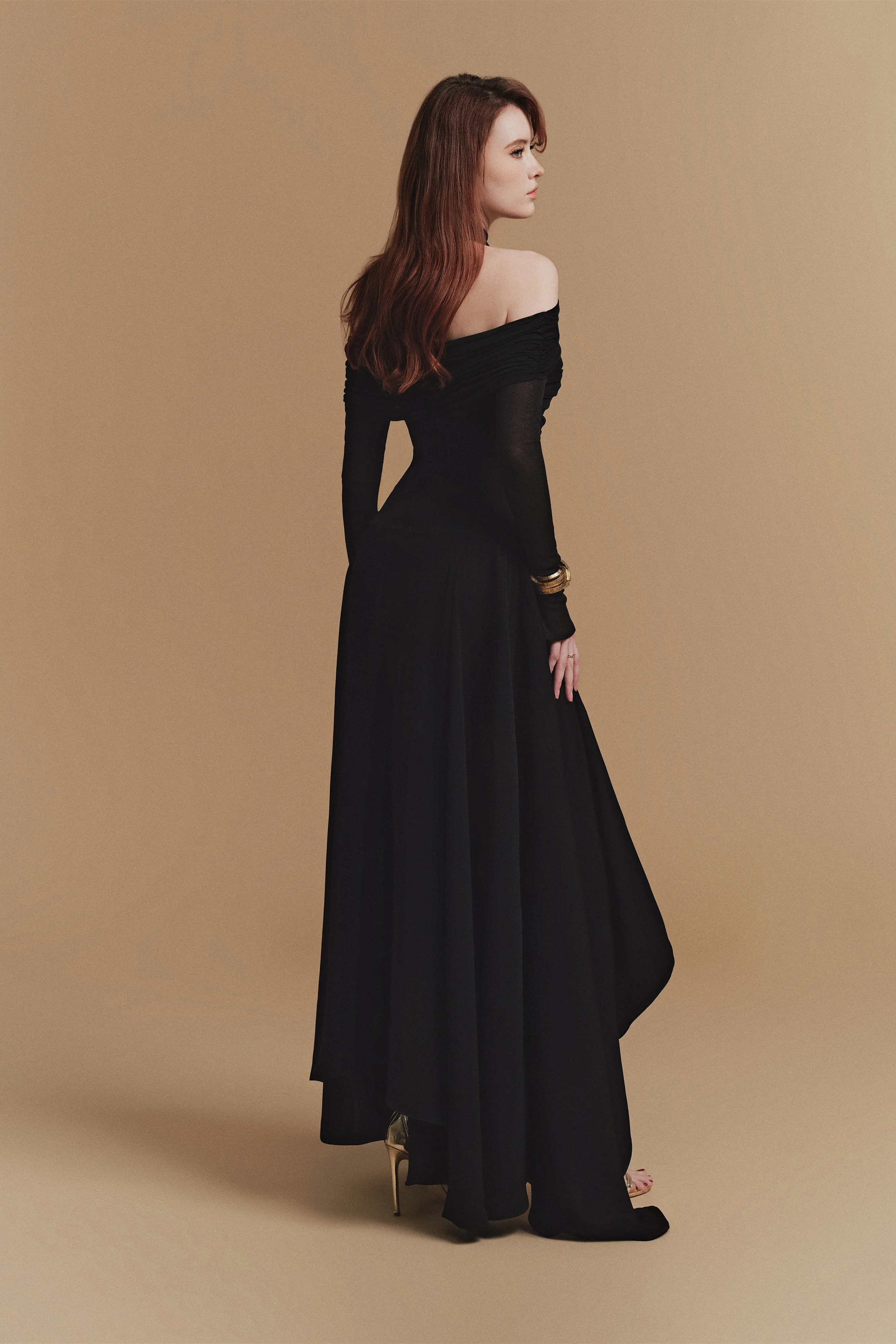 SILOUH Long sleeve Midi Dress - Image 2